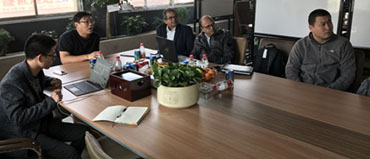 戴拥兵先生会见Wendt市场总监一行